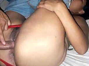 Eating sister-in-law's impressive ass after party