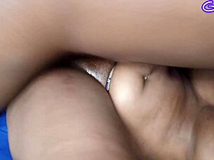 sensational babe moans as i nail her deep in missionary with swollen pussy