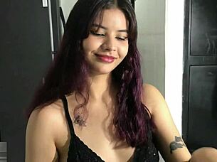 why is my latina stepsister sucking cock standing?