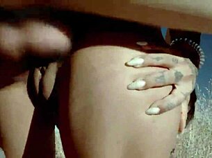 Michy perez and kevin white in roadside quickie