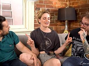 Charlie Forde Gets Dicked in Lucky 3some with David