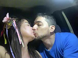 we had a crazy brazilian festa junina right in the car with intense action