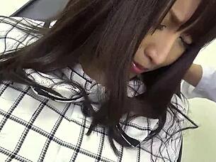 Japanese Teen 18+ Saggy Tits Creampie.