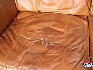 Petite Busty Brunette Autum Finger Fucks Her Pussy And Deepthroats A Cock