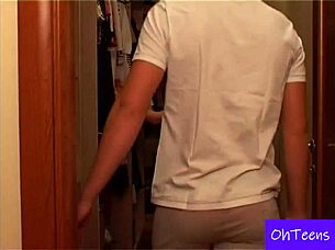 paul and katarinka are choosing dresses