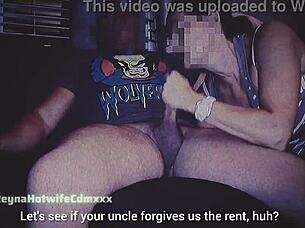 My husband pays rent with blowjob to step uncle