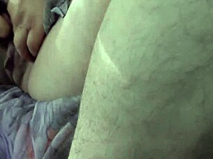 I saw a hairy mature woman flashing her upskirt on the carriage