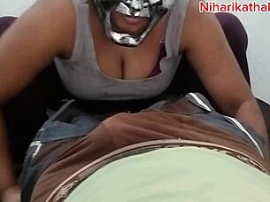 She moans, 'Trick or treat?' during doggystyle Halloween sex