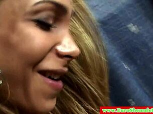 Euro Italian Transsexual In Lingerie Assfucks Guy With Glamour And Crossdressing Fetish