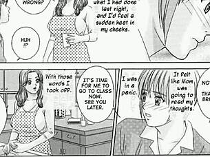 check out this erotic manga about step mother and son, part 3! 😈