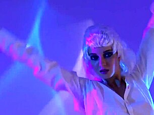 Natalia andreeva performs a striptease and undresses beautifully