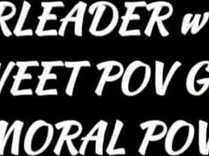 zuzu sweet takes three big dicks in her ass as naughty cheerleader