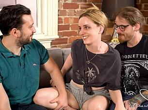 Charlie Forde Gets Dicked in Lucky 3some with David