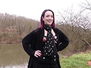 clochette and bianca, two beauties in a group amateur scene