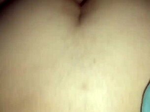 Small Latina teen takes big white cock intensely