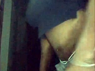 Why does this ebony milf next door tease with flashes?