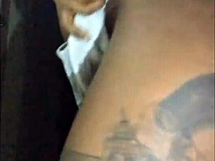 Why does this ebony milf next door tease with flashes?