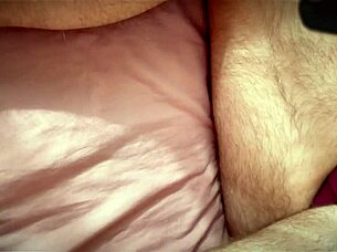 The redhead in red lingerie teased and sucked him with her mouth.