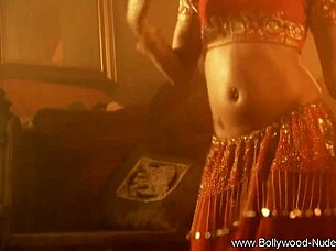 Indian Brunette Dances And Strips While Being Groped Erotically