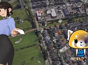 the office lady at work