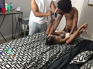 petite teen barely takes darien's dick