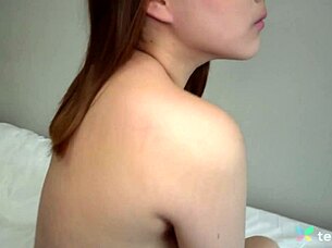 Japanese Girl Yuri Enjoys Sex With Ex, Featuring Blowjob and Cowgirl Riding