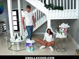 smallxxxhd - skinny latina teen 18+ fucked to orgasm by huge cock - sona bella