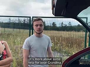 Rough Sex With Stranger On Ranch!