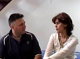 I slammed my cock down on this eager milf pussy