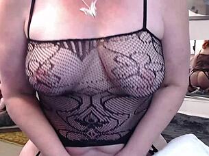 Curvy White Woman Worships BBC, Sucks And Rides To Orgasm