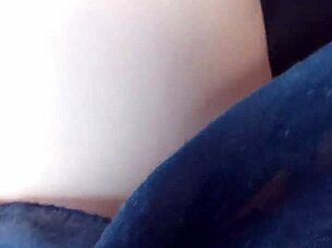 Detailed View Of Brunette European Slut's Tits And Pussy Exposed