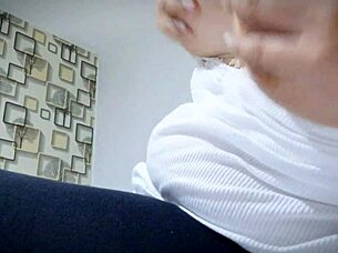 big natural tits horny latina - loves to play her tits