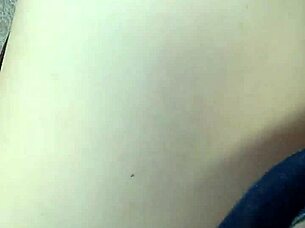 Detailed View Of Brunette European Slut's Tits And Pussy Exposed