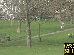 the story of a european sub in white fishnet stockings during a rough reality session