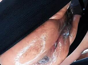 My cunt pig wrecked my new cam while punishing my big wolf pussy hard