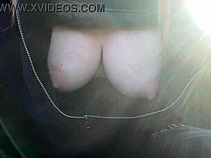 artemisiana love shows off her big italian tits in slow motion close up