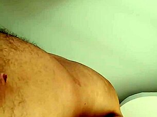 Horny mature MILF with big tits and ass engages in sex with chubby gay cock