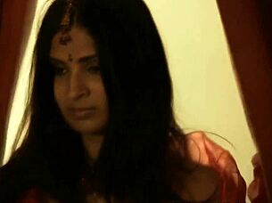 Indian Brunette Dances And Strips While Being Groped Erotically