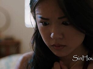 Seth Gamble Dominates Lulu Chu And Kimmy Kimm In Rough Sex