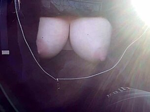 artemisiana love shows off her big italian tits in slow motion close up