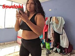 I asked my Latina neighbor for sugar, but she gave me viagra, then a blowjob, and helped me cum in her tight wet pussy.