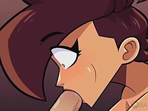 woman seduce husband after a long day at work