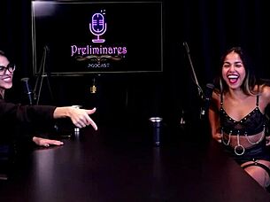 gostosas ficam de calcinha e sutiã após errarem o jogo tudo isso após ela falar que está realizando bastante sonho e quer colocar silicone - gaby oliveira watch on sheer red