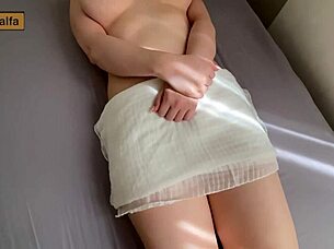 Horny Step Mom Gets Fucked Hard After Intense Massage