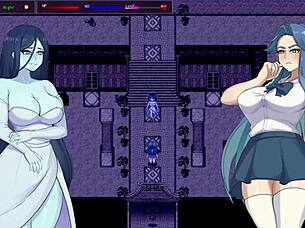 city of secret pt 2: teacher masturbates with big tits slut in hentai game