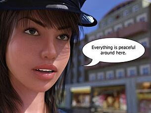 Emma stars in a sexy short film shot in public.