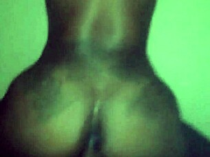 ex girlfriend throwing it back on big black cock