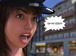 Emma stars in a sexy short film shot in public.