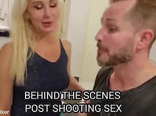 Emily Ross anal gape backstage