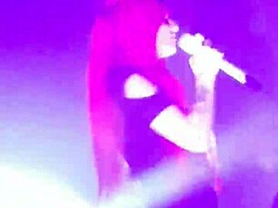 lights up some sexy videos in a casual everyday scene